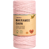 Artikelbild 1 für folia Makramee Garn altrosa Misty rose Ø 3,5 mm, 1 St., Artikelnummer 963717