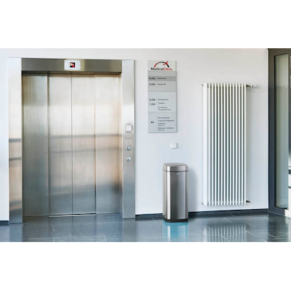 Artikelbild 3 für DURABLE No Touch Mülleimer 35,0 l edelstahl, 1 St., Artikelnummer 299386