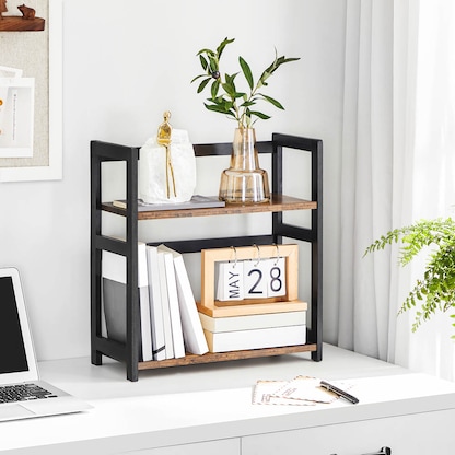 Artikelbild 6 für SONGMICS Gewürzregal schwarz, vintage-braun, 1 St., Artikelnummer 439046