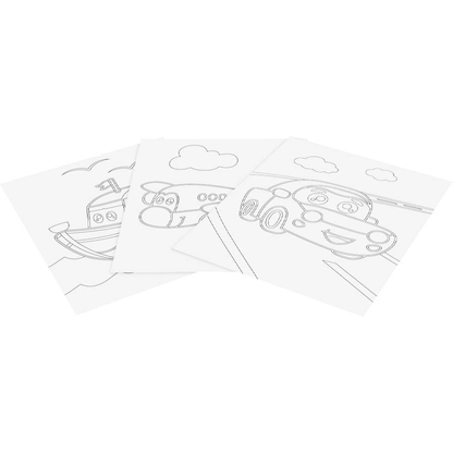 Artikelbild 5 für JOVI Bastelset Play & Fun Sand Painting Kit Transport mehrfarbig, Artikelnummer 713069