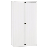 Artikelbild 1 für BISLEY Rollladenschrank verkehrsweiß 4 Fachböden 100,0 x 43,0 x 198,0 cm, Artikelnummer 271522