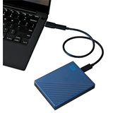 Artikelbild 1 für Western Digital My Passport Ultra 2 TB externe HDD-Festplatte blau, Artikelnummer 692412