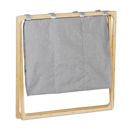 Artikelbild 7 für relaxdays Wäschesortierer grau, 1 St., Artikelnummer 361812