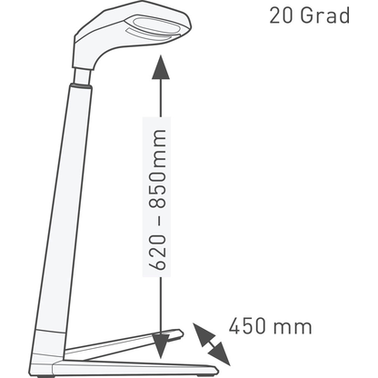 Artikelbild 2 für bimos Stehhilfe Fin 9144-2000 schwarz, silber, 1 St., Artikelnummer 396700