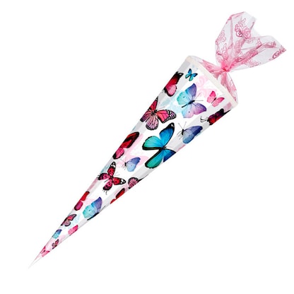 Artikelbild für Nestler Tradition in Emotion Schultüte Schmetterling 100,0 cm mehrfarbig, Artikelnummer 280119