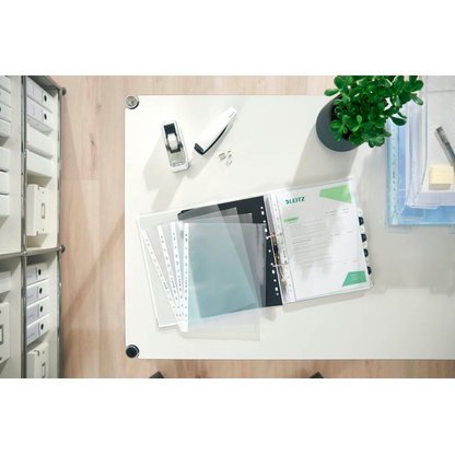 Artikelbild 13 für LEITZ Prospekthüllen 4790 DIN A4 transparent genarbt 0,085 mm, 100 St., Artikelnummer 578609