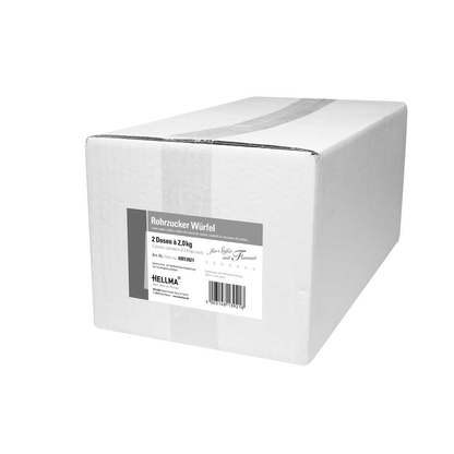 Artikelbild 5 für HELLMA Rohrzucker Würfelzucker, 2x2,0 kg, Artikelnummer 771356