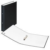 Artikelbild 1 für DONAU Ringbuch 2-Ringe schwarz 2,5 cm DIN A4, 1 St., Artikelnummer 184762