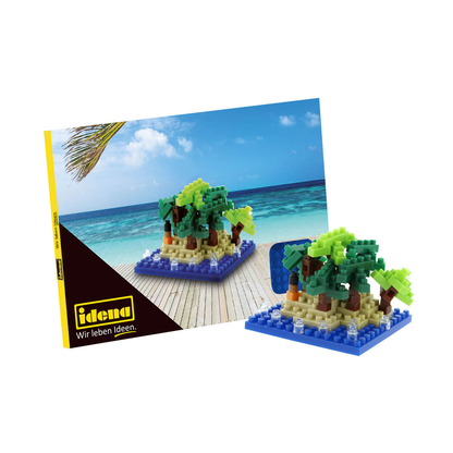 Artikelbild für Idena 40144 Postkarte Happy Holiday Mini- Bausteine, Artikelnummer 193239