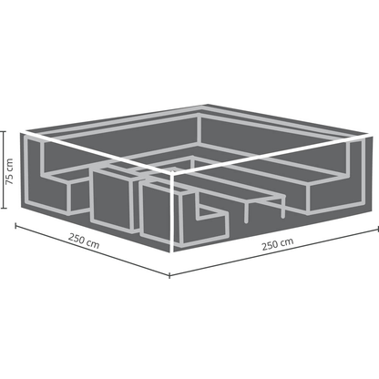 Artikelbild 2 für BEST Schutzhülle für Lounge-Set 250,0 x 250,0 x 75,0 cm, Artikelnummer 672713
