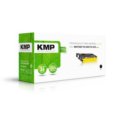 Artikelbild 2 für KMP B-T10 schwarz Toner kompatibel zu brother TN-2000, Artikelnummer 163386