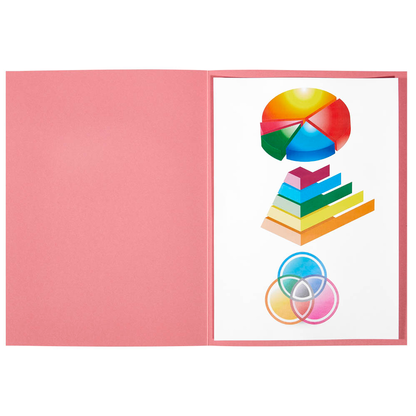 Artikelbild 4 für ELBA Aktendeckel Smart Line DIN A4 rot, 100 St., Artikelnummer 671807