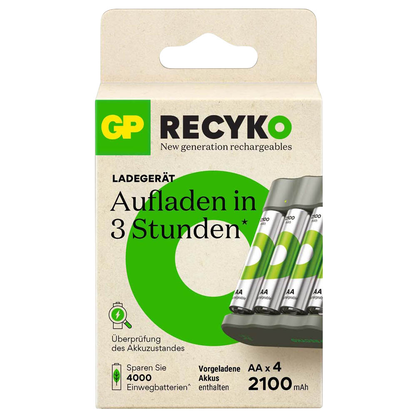 Artikelbild 2 für GP B441U + B441D 4-Port USB-Akku-Ladegerät inkl. Akkus, Artikelnummer 255426