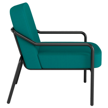 Artikelbild 2 für medso powered by PAPERFLOW Sessel MEDSO M Rund blau schwarz Kunststoff 58,0 x 74,3 x 73,6 cm, 1 St., Artikelnummer 522439