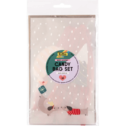 Artikelbild 5 für folia PP-Bodenbeutel MERRY WOOFMAS 14,5 x 23,5 cm, 6 St., Artikelnummer 692382