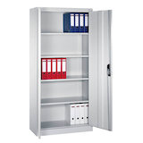 Artikelbild 1 für CP Stahlschrank C 2000 Acurado 9260-000 S11615 lichtgrau, weißaluminium 4 Fachböden 93,0 x 40,0 x 195,0 cm, aufgebaut, 1 St., Artikelnummer 412411