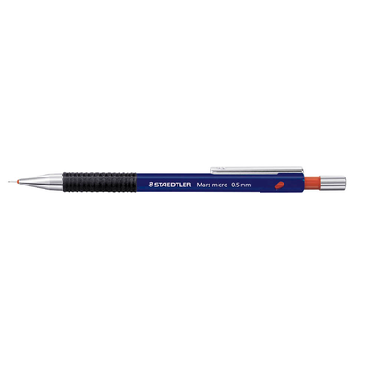 Artikelbild für STAEDTLER MARSMICRO Druckbleistift blau HB 0,5 mm, 1 St., Artikelnummer 125617
