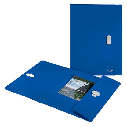 Artikelbild für LEITZ Sammelmappe recycle 4622 DIN A4 blau, 1 St., Artikelnummer 854212