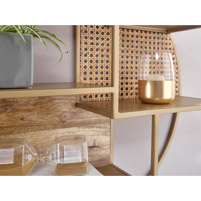 Artikelbild 6 für WOHNLING Wandregal braun 62,0 x 62,0 x 17,0 cm, 1 St., Artikelnummer 910424