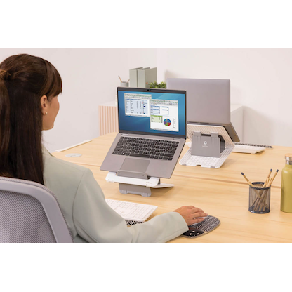 Artikelbild 7 für Fellowes Laptop-Ständer Breyta weiß, Artikelnummer 213086