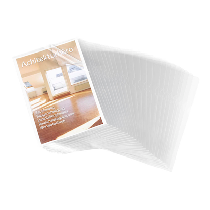 Artikelbild 4 für OXFORD Sichthüllen DIN A4 transparent genarbt 0,15 mm, 100 St., Artikelnummer 150524