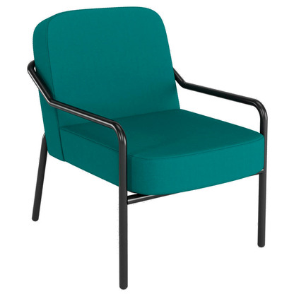 Artikelbild für medso powered by PAPERFLOW Sessel MEDSO M Rund blau schwarz Kunststoff 58,0 x 74,3 x 73,6 cm, 1 St., Artikelnummer 522439