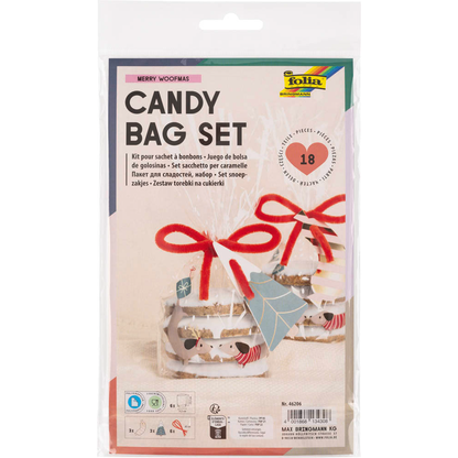 Artikelbild 3 für folia PP-Bodenbeutel MERRY WOOFMAS 14,5 x 23,5 cm, 6 St., Artikelnummer 692382