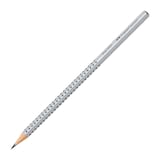 Artikelbild 1 für FABER-CASTELL GRIP 2001 Bleistift 2B silber, 1 St., Artikelnummer 771388