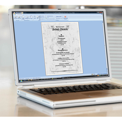 Artikelbild 4 für SIGEL Briefpapier Marmor grau DIN A4 200 g/qm 50 Blatt, Artikelnummer 366062