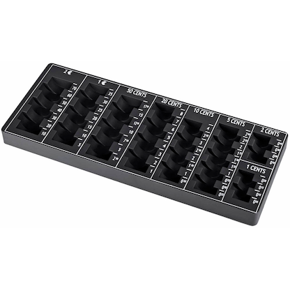 Artikelbild 2 für pavo Zählbrett EURO 12 inch schwarz Kunststoff-Gehäuse, 1 St., Artikelnummer 520066