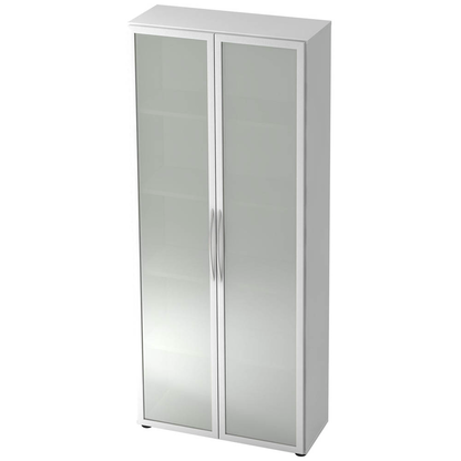 Artikelbild für HAMMERBACHER 4200 Vitrine weiß 4 Fachböden, Artikelnummer 859948