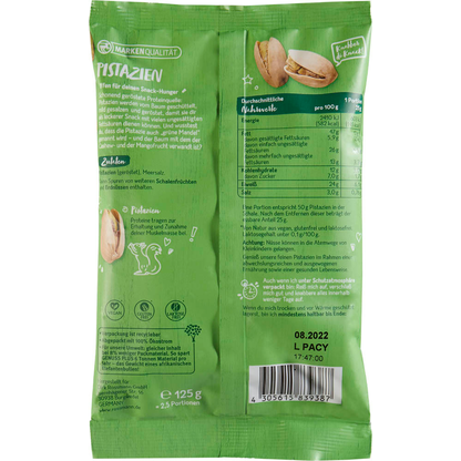 Artikelbild 4 für GENUSS PLUS PISTAZIEN 125,0 g, Artikelnummer 667323