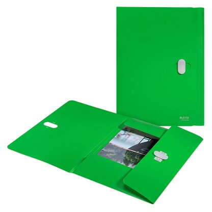 Artikelbild für LEITZ Sammelmappe recycle 4622 DIN A4 grün, 1 St., Artikelnummer 854226