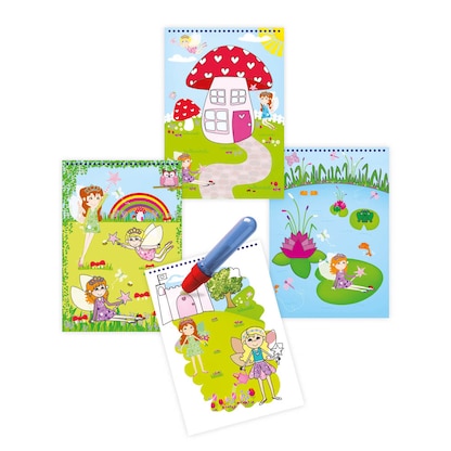 Artikelbild 2 für Jumbo Feen Wassermalbuch, 1 St., Artikelnummer 999629