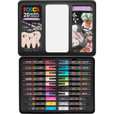 Artikelbild 1 für uni-ball POSCA Marker Metalletui DIY Acrylstift farbsortiert, 20 St., Artikelnummer 278159
