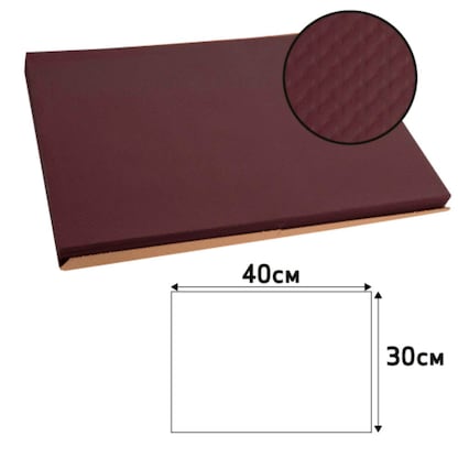 Artikelbild 3 für PROnappe Platzsets Tiss Lack braun 30,0 x 40,0 cm, 500 St., Artikelnummer 348076