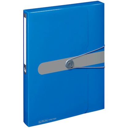 Artikelbild 2 für herlitz Heftbox easy orga 4,0 cm blau, 1 St., Artikelnummer 115428