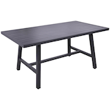 Artikelbild 1 für Garden Pleasure Gartentisch DENIA anthrazit rechteckig 160,0 x 89,5 x 75,0 cm, Artikelnummer 544068