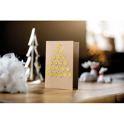 Artikelbild 3 für AVERY Zweckform Aufkleber Stern, gold, 30 Etiketten, Artikelnummer 723587