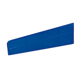 Artikelbild 1 für Gürkan Trennwand blau 12,5 x 39,0 cm, 1 St., Artikelnummer 149190