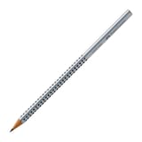 Artikelbild 1 für FABER-CASTELL GRIP 2001 Bleistifte H silber, 12 St., Artikelnummer 779314