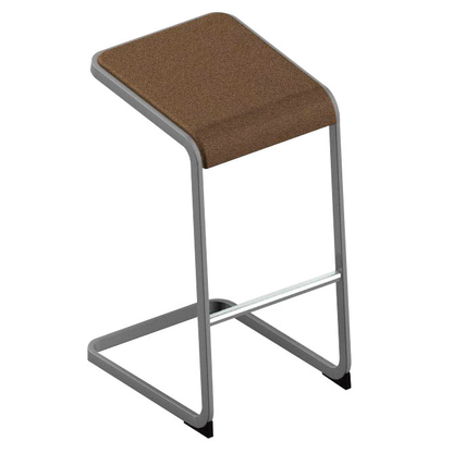 Artikelbild für Quadrifoglio Hocker C-STOOL OCSTOA01/3MB3 braun, 1 St., Artikelnummer 670625