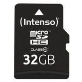 Artikelbild 1 für Intenso Speicherkarte microSDHC-Card Class 4, 32 GB, 1 St., Artikelnummer 301820
