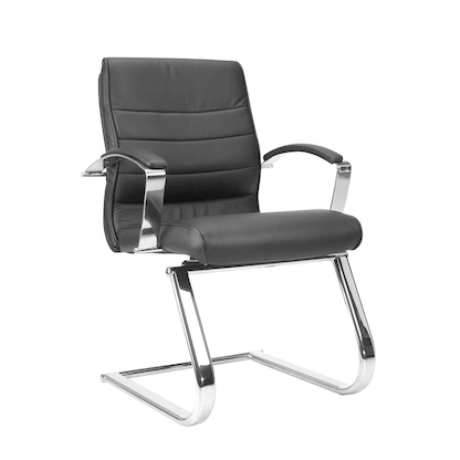 Artikelbild für Topstar Besucherstuhl TD Lux 15 8789 A80 schwarz Leder, 1 St., Artikelnummer 581126