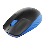Artikelbild 1 für Logitech M190 Maus kabellos schwarz, blau, Artikelnummer 373652