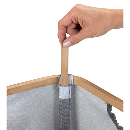 Artikelbild 9 für WENKO Wäschekorb Bahari braun, grau, 1 St., Artikelnummer 531027