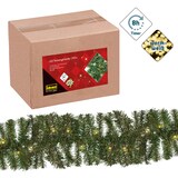 Artikelbild 1 für Idena Tannengirlande 160er LED Lichterkette grün 10,0 m, 1 St., Artikelnummer 761447