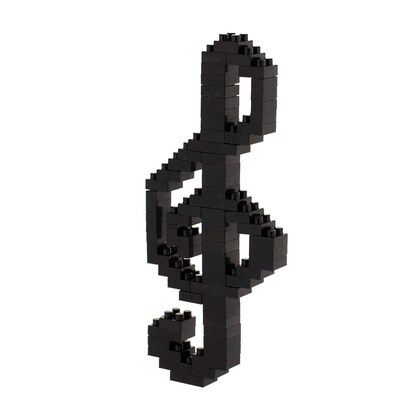 Artikelbild 2 für Idena 40143 Postkarte Notenschlüssel Mini- Bausteine, Artikelnummer 193207