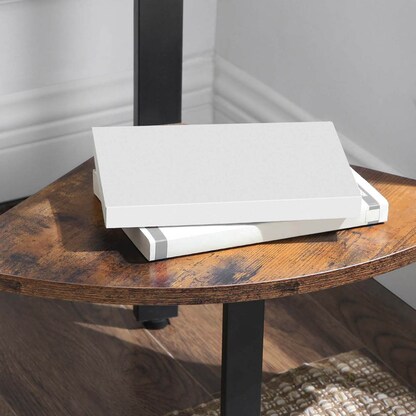 Artikelbild 6 für VASAGLE Eckregal braun, schwarz 45,5 x 30,0 x 159,0 cm, 1 St., Artikelnummer 262812