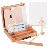 Artikelbild 1 für relaxdays Malkoffer farbsortiert, 1 Set, Artikelnummer 454907